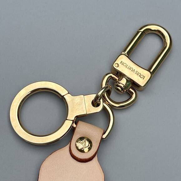 Louis Vuitton Takashi Murakami Vachetta Leather Panda Bag Charm Key Chain - Picture 7 of 8